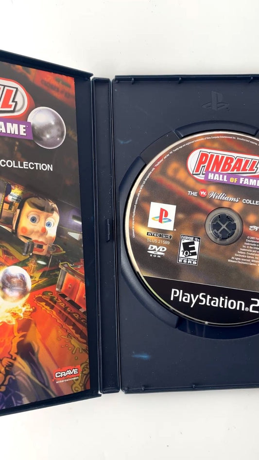 Pinball Hall of Fame The Williams Collection PlayStation 2 Video Game