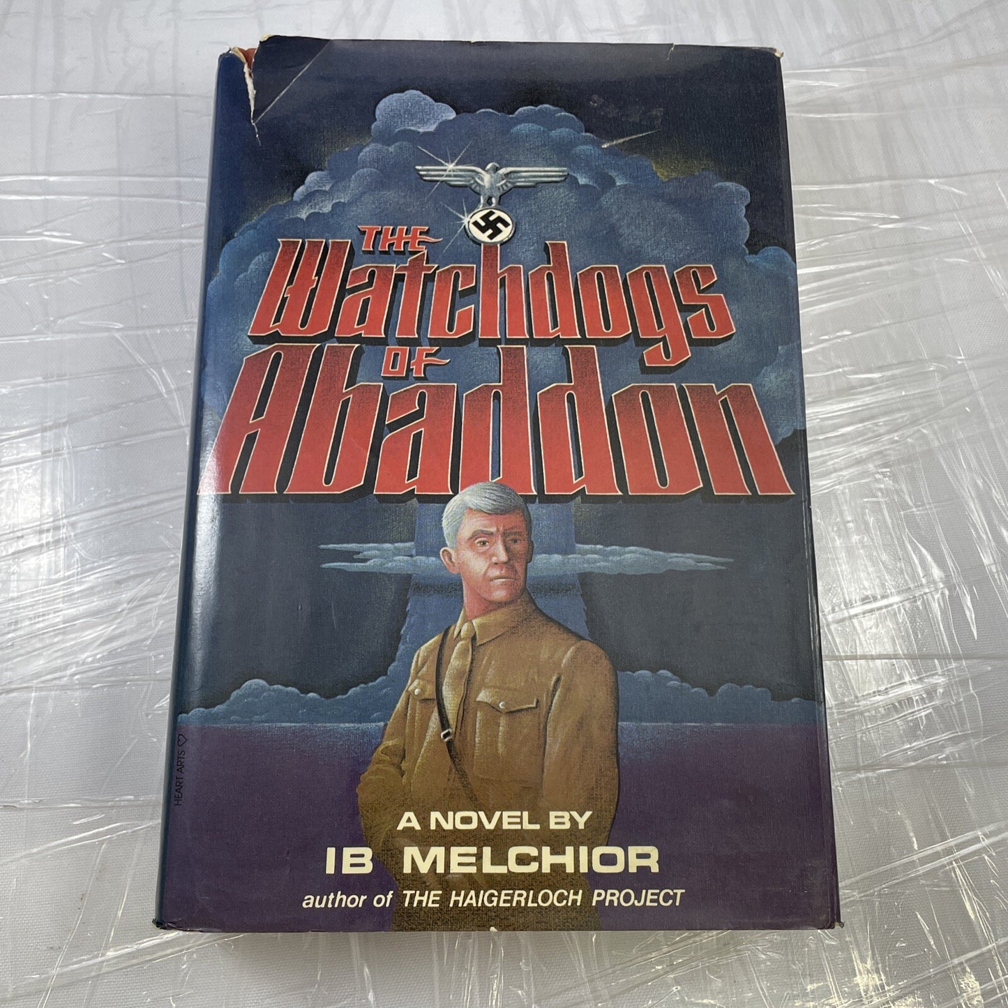Ib Melchior: The Watchdogs of Abaddon 1st/1st HC/DJ Rare WW2 Fiction Hitlers Son