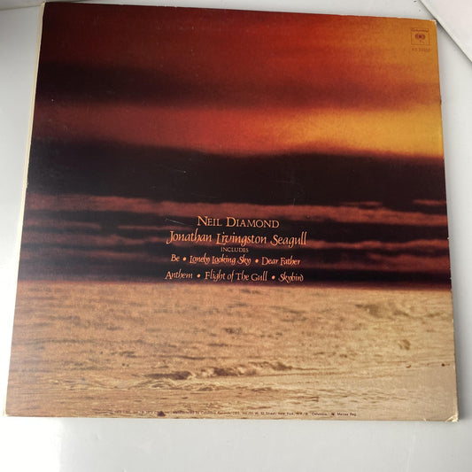 Vintage Neil Diamond Jonathan Livingston Seagull 12" Vinyl LP Columbia OST