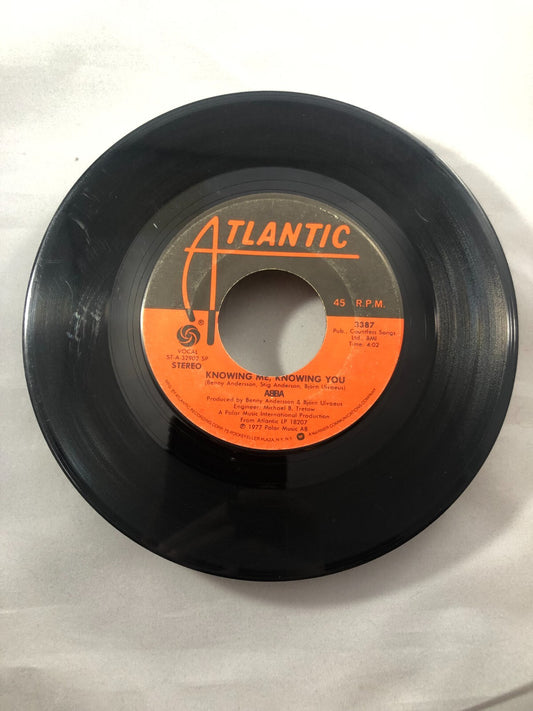 ABBA 7" 45 RPM "Knowing Me, Knowing You" & "Happy Hawaii" VG condition