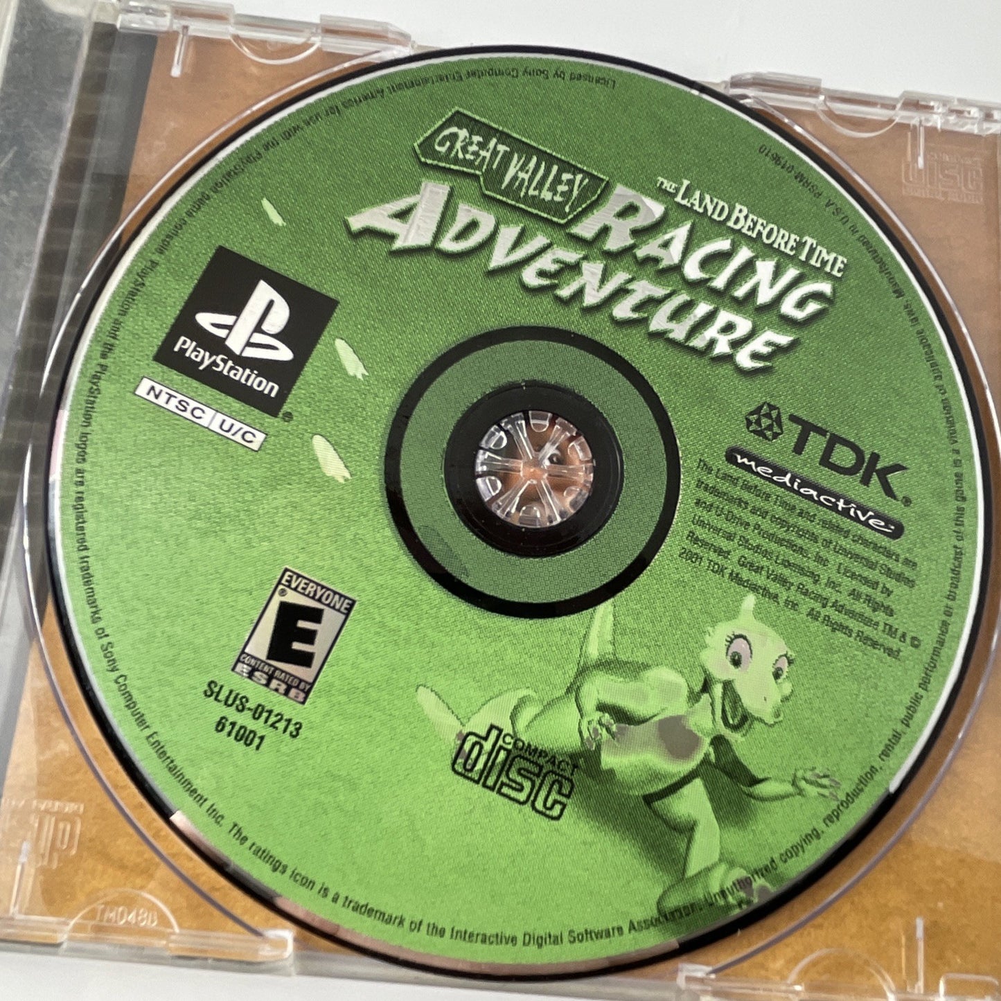 The Land Before Time: Great Valley Racing Adventure (PS1, 2001) CIB w/ Manual
