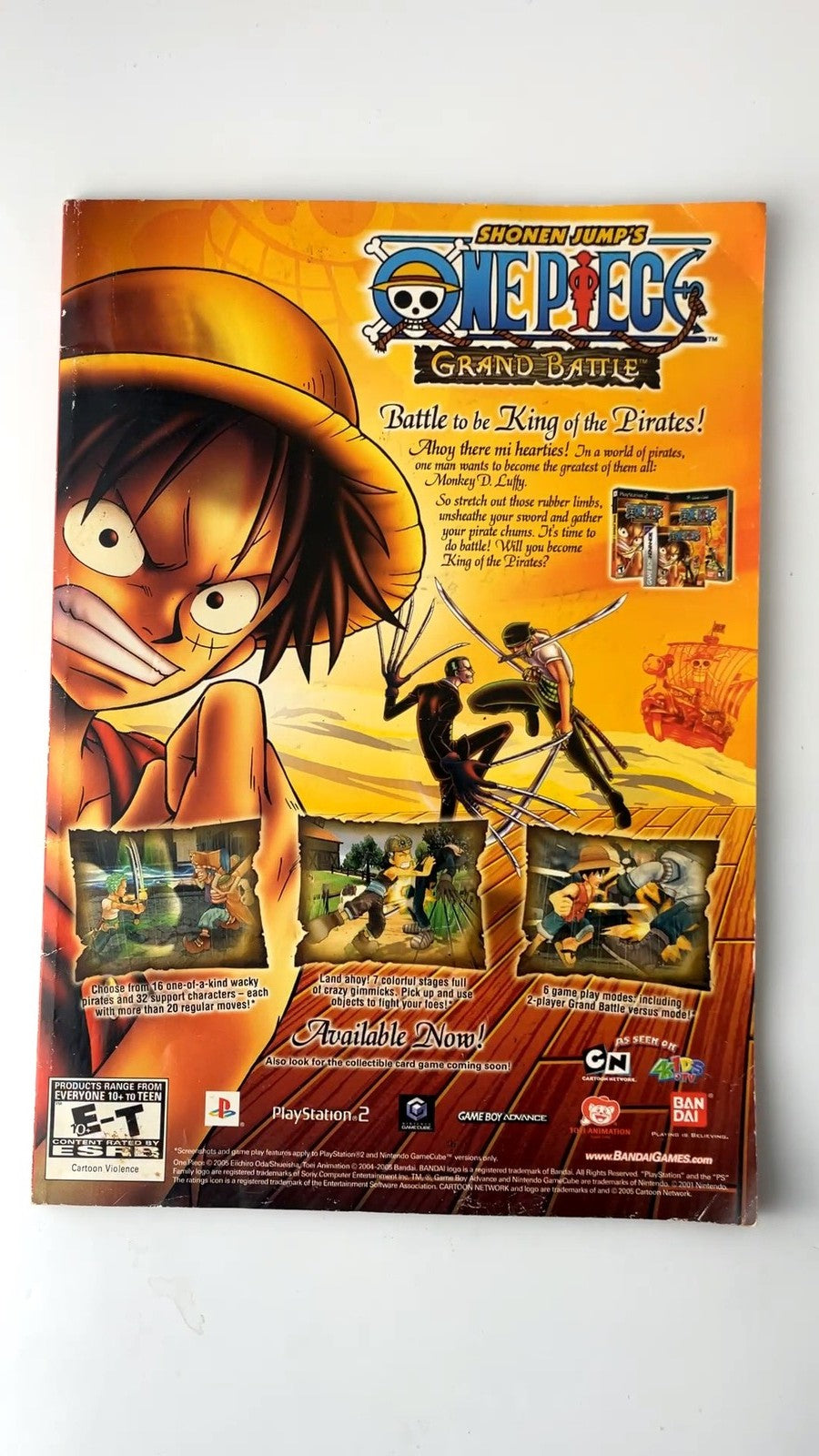 Shonen Jump Special Edition 2005 Yu-Gi-Oh! Naruto One Piece Manga NO CARD