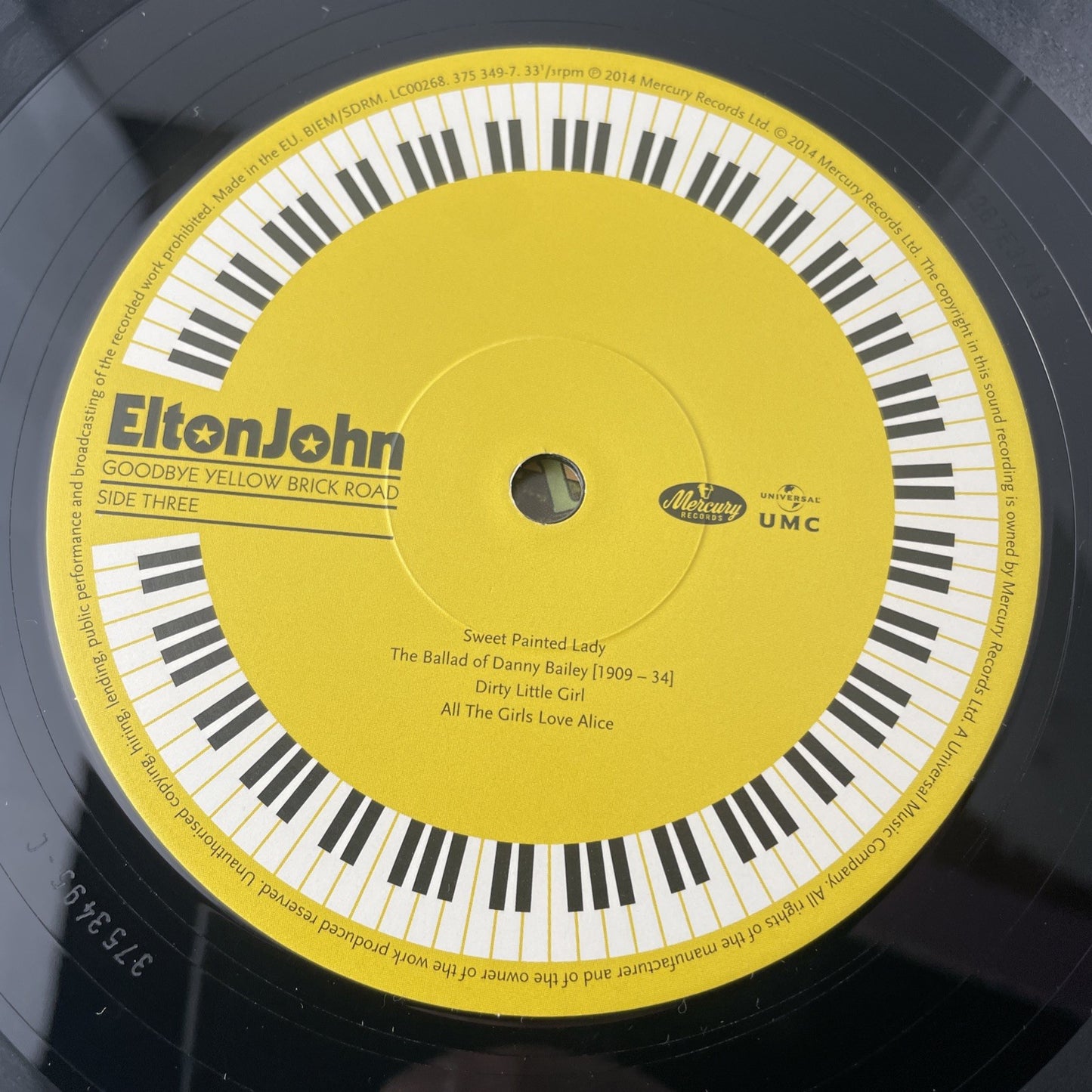 Goodbye Yellow Brick Road by John, Elton (Record, 2014) - VG