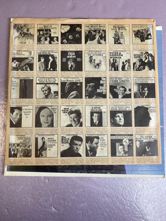 Vintage Nat King Cole Sincerely Nat King Cole Vinyl LP 1966 Capitol Jazz Vocal