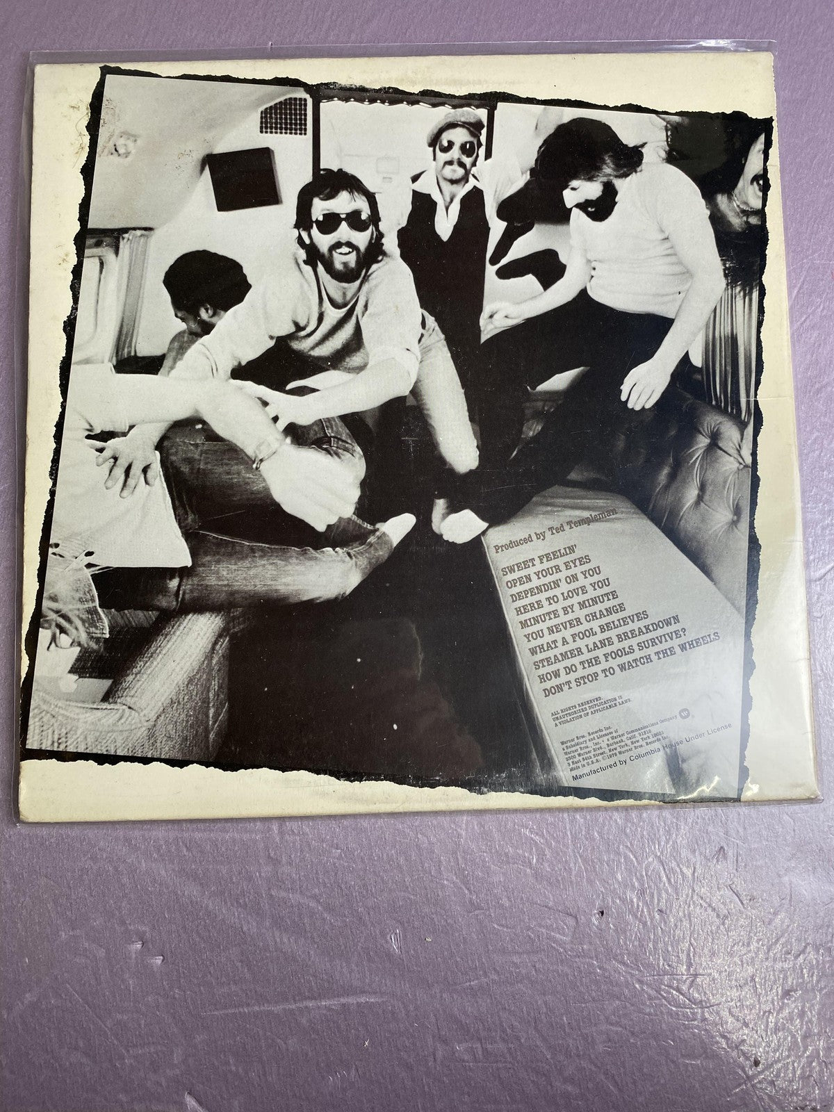 Vintage Doobie Brothers Minute By Minute 12" Vinyl LP 1978 Warner Soft Rock