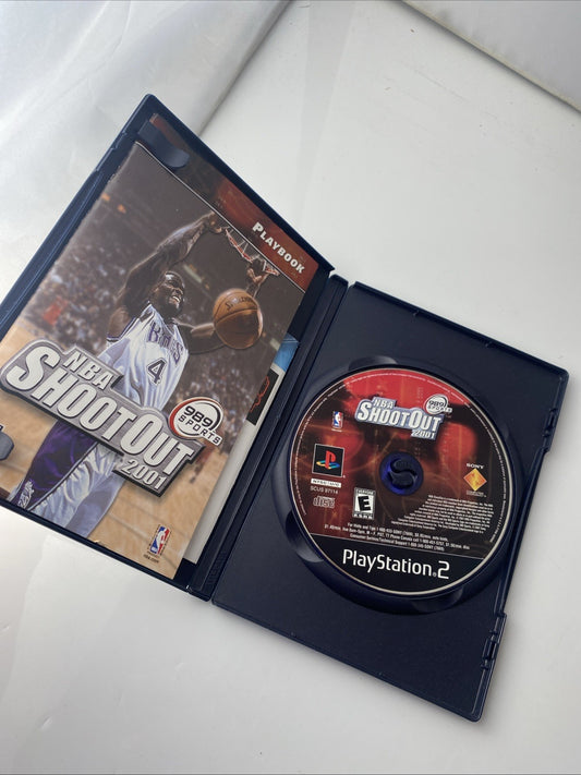 NBA ShootOut 2001 (PS2 PlayStation 2) Very Good Condition Tested