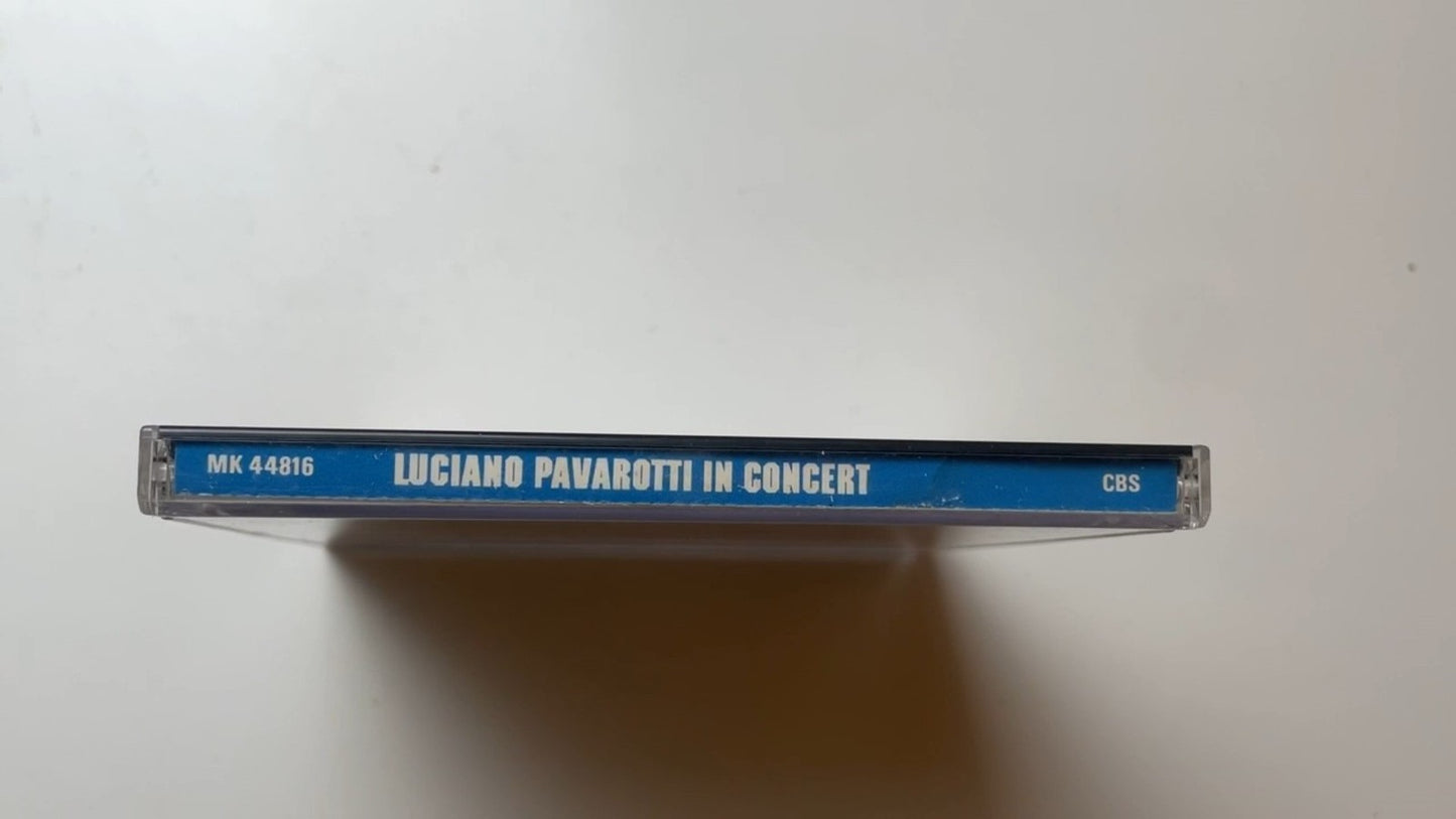 Luciano Pavarotti - In Concert CD 1987 CBS Records Classical Masterworks