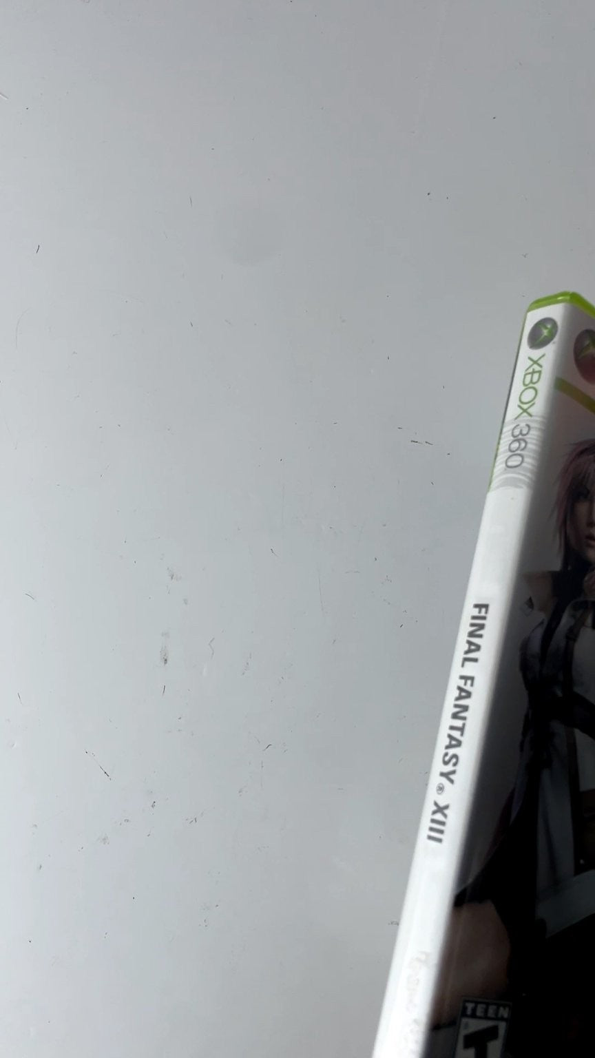 Final Fantasy XIII Xbox 360 Video Game 3-Disc Set Multiplayer