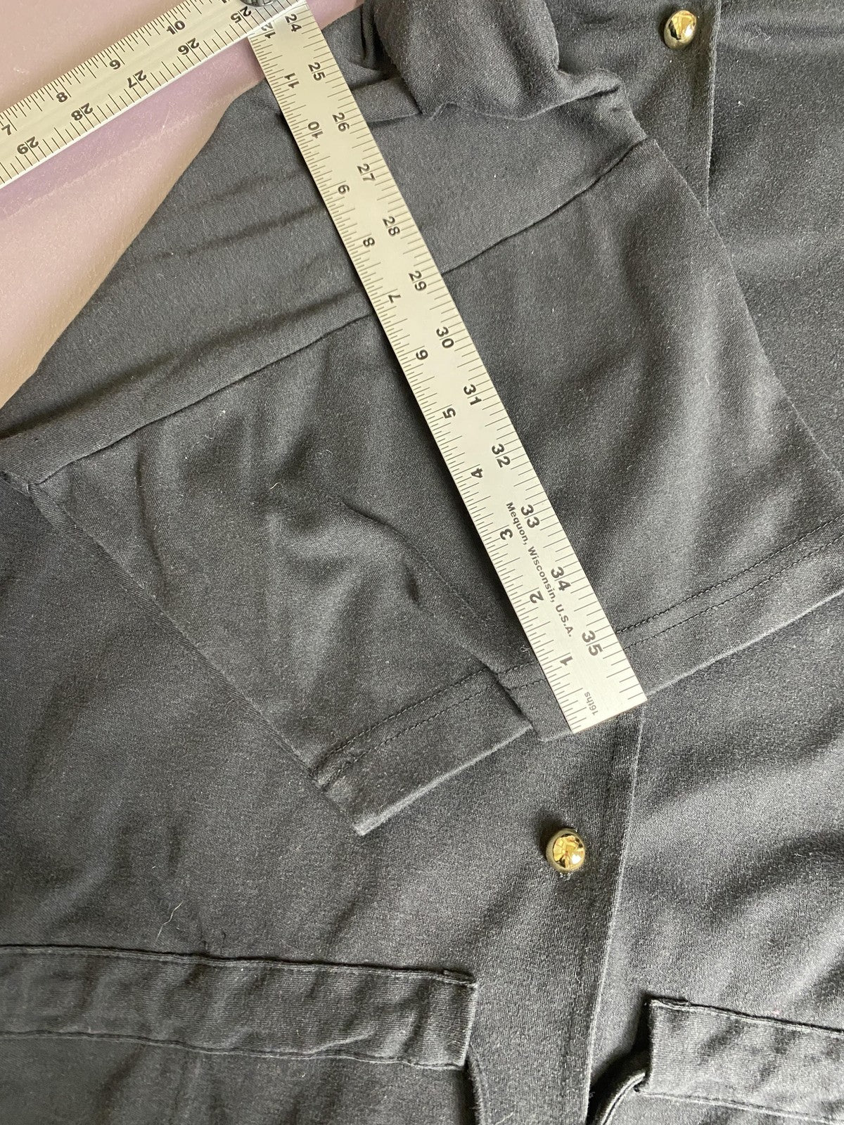 Vintage Wearabouts Cover Up Womens One Size Black Hooded Drawstring Beach 90s