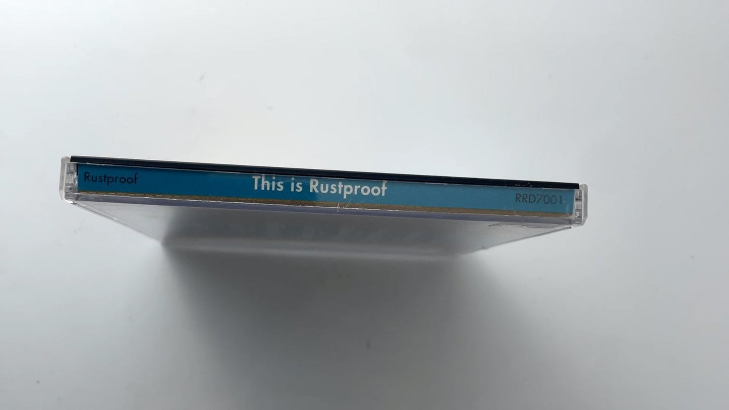 This is Rustproof CD 1997 Indie Rock Compilation Rustproof Records