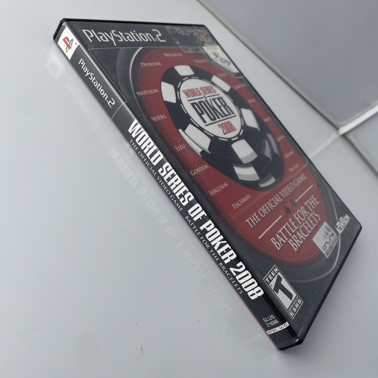 World Series of Poker 2008 - Playstation 2 - Complete CIB - Tested!