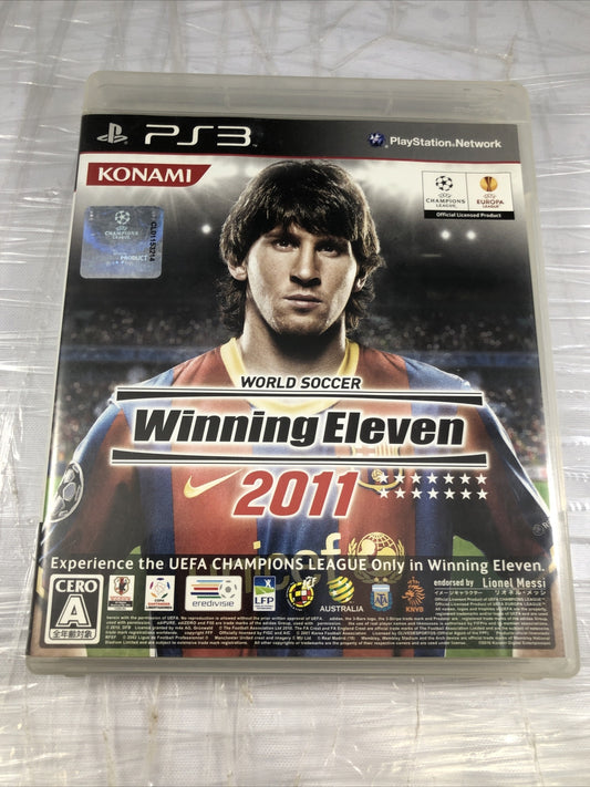 World Soccer Winning Eleven 2011 PS3 PlayStation 3 Japan Import US Seller CIB