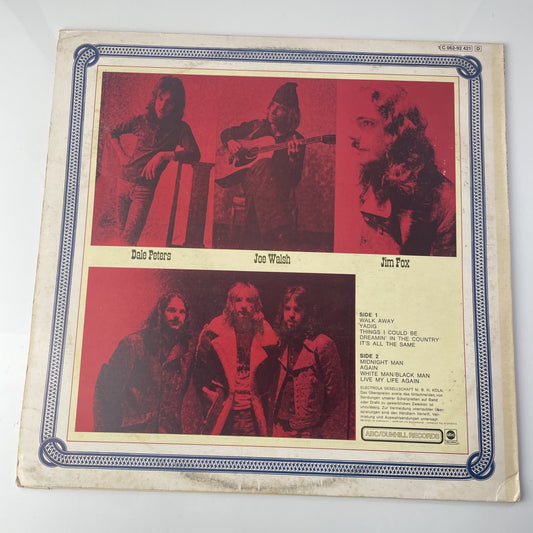 German Pressing JAMES GANG - THIRDS VINYL LP 1971 VG - COMBINED SHIP Probe Label