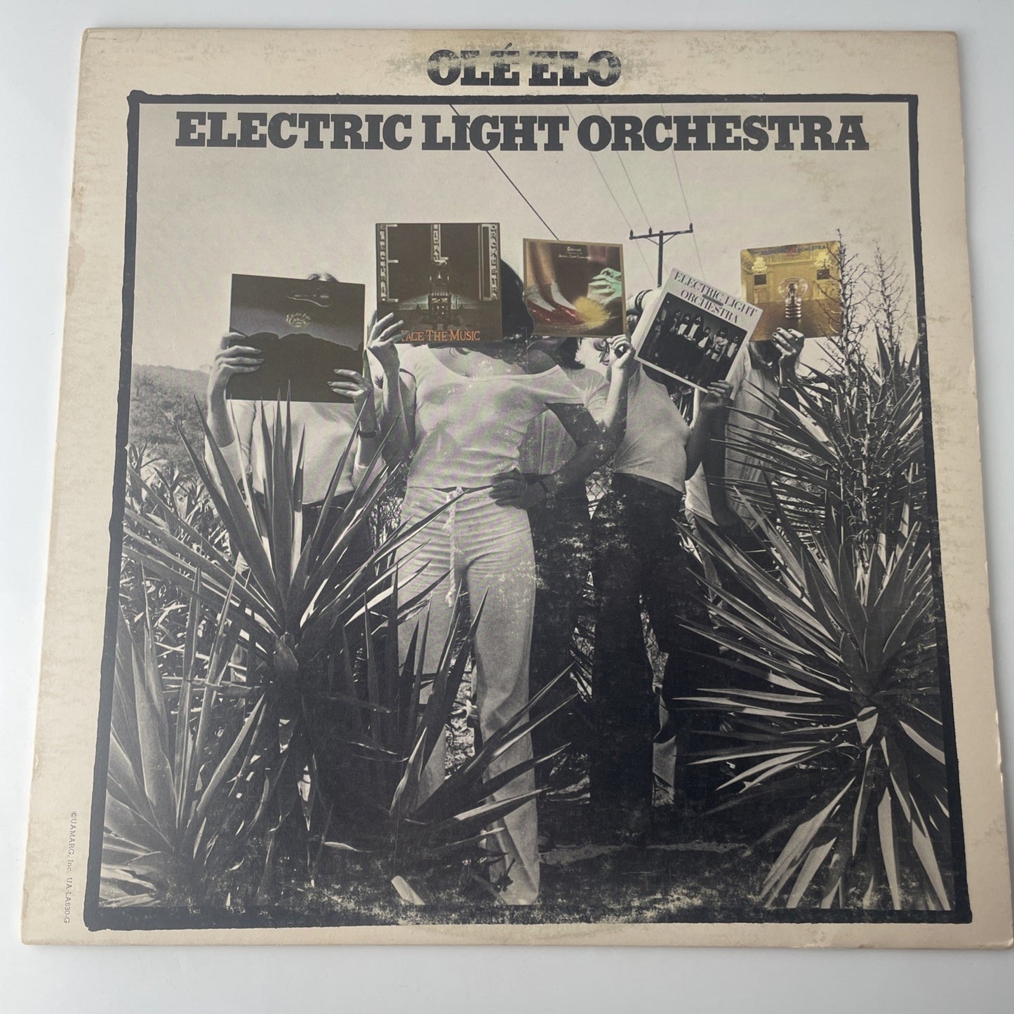 ELECTRIC LIGHT ORCHESTRA OLE ELO LP 1976 ORIGINAL VG Vinyl Record