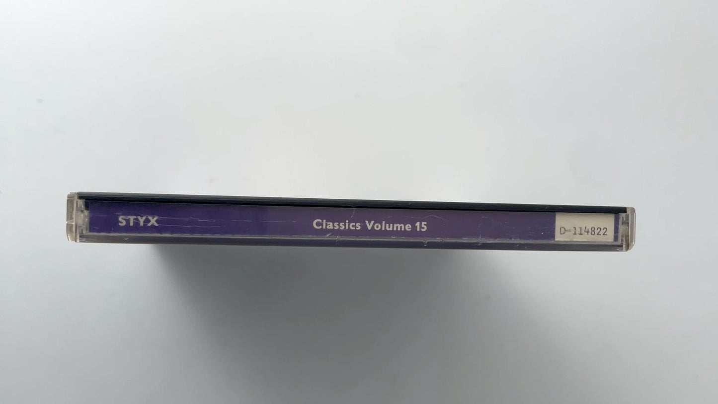 Styx - Classics Volume 15 CD 1987 A&M 25th Anniversary Rock Hits
