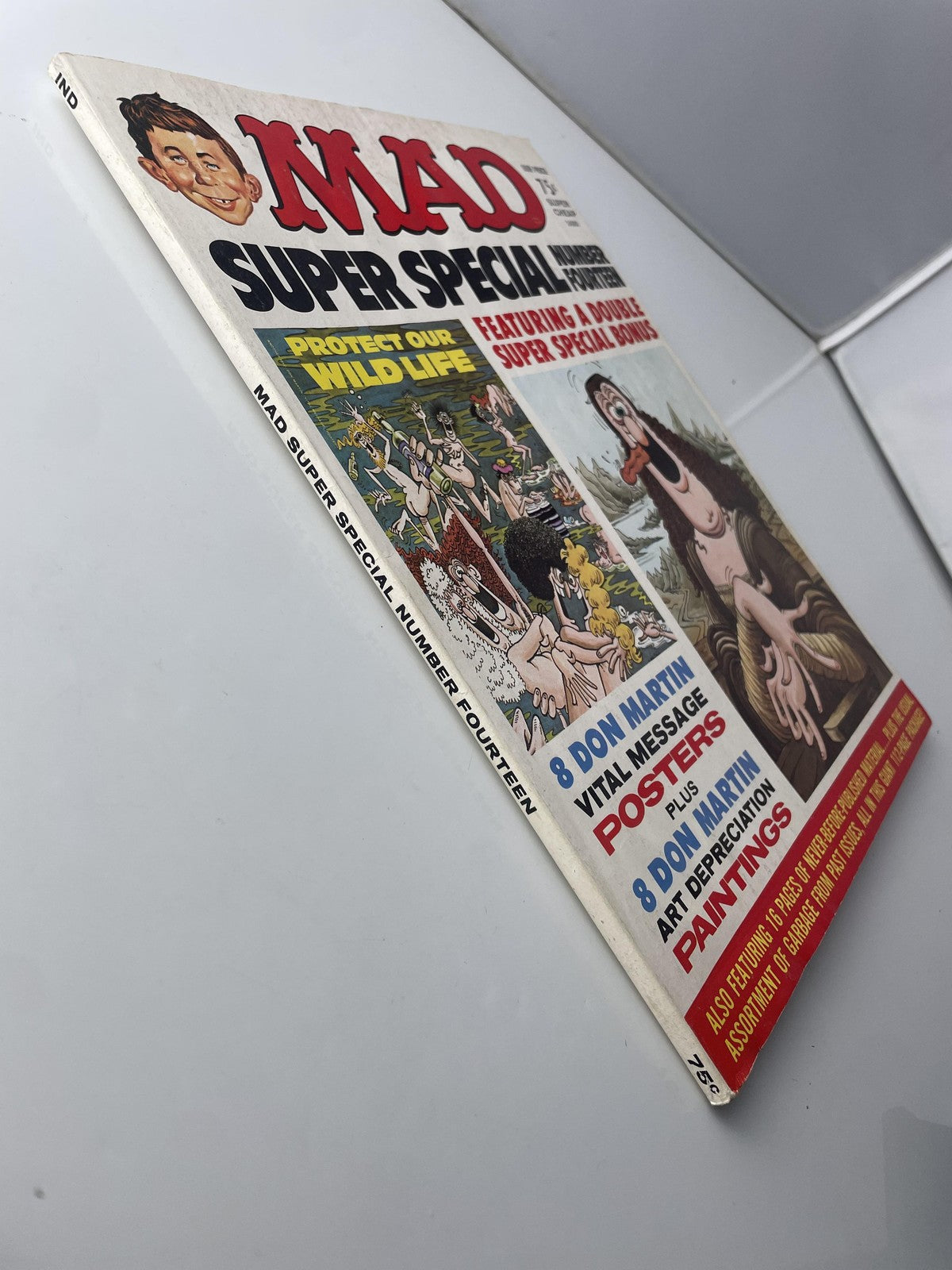 Vintage MAD Super Special No 14 Magazine 1970s Don Martin Posters Comic Book