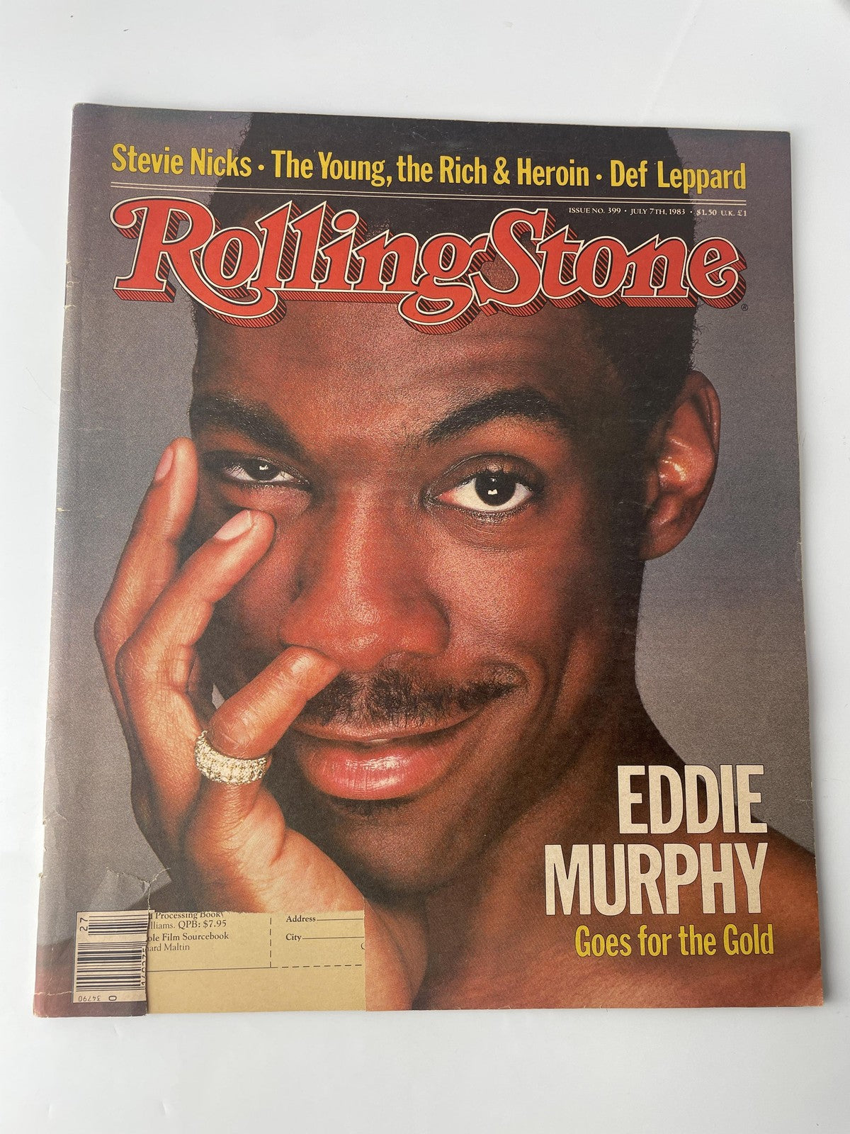 Vintage Rolling Stone Magazine Issue No. 350 August 20 1981 Beach Cover Original