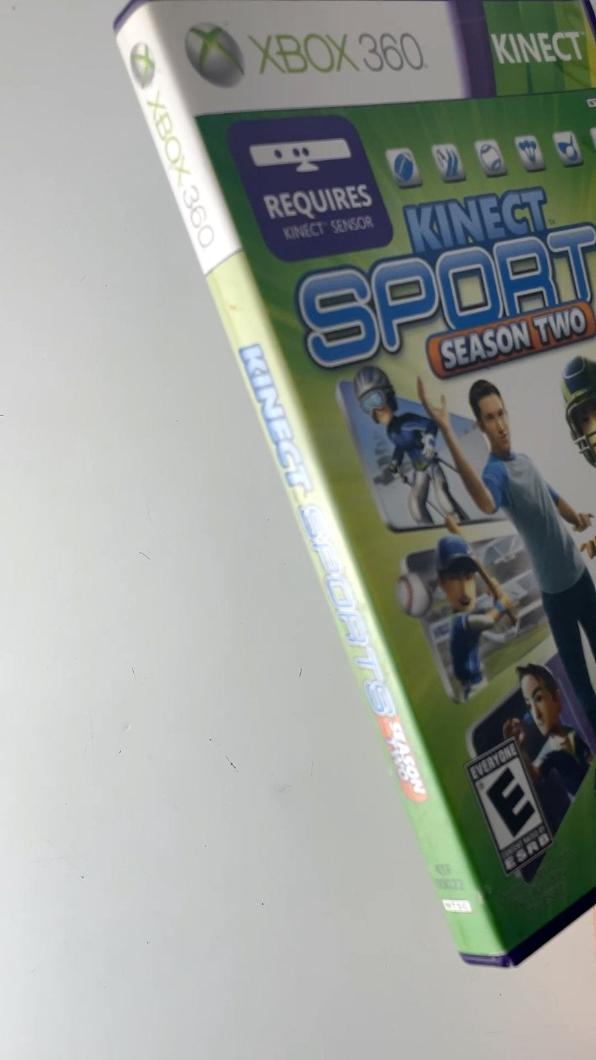 Kinect Sports Season Two Xbox 360 Video Game Multiplayer Kinect