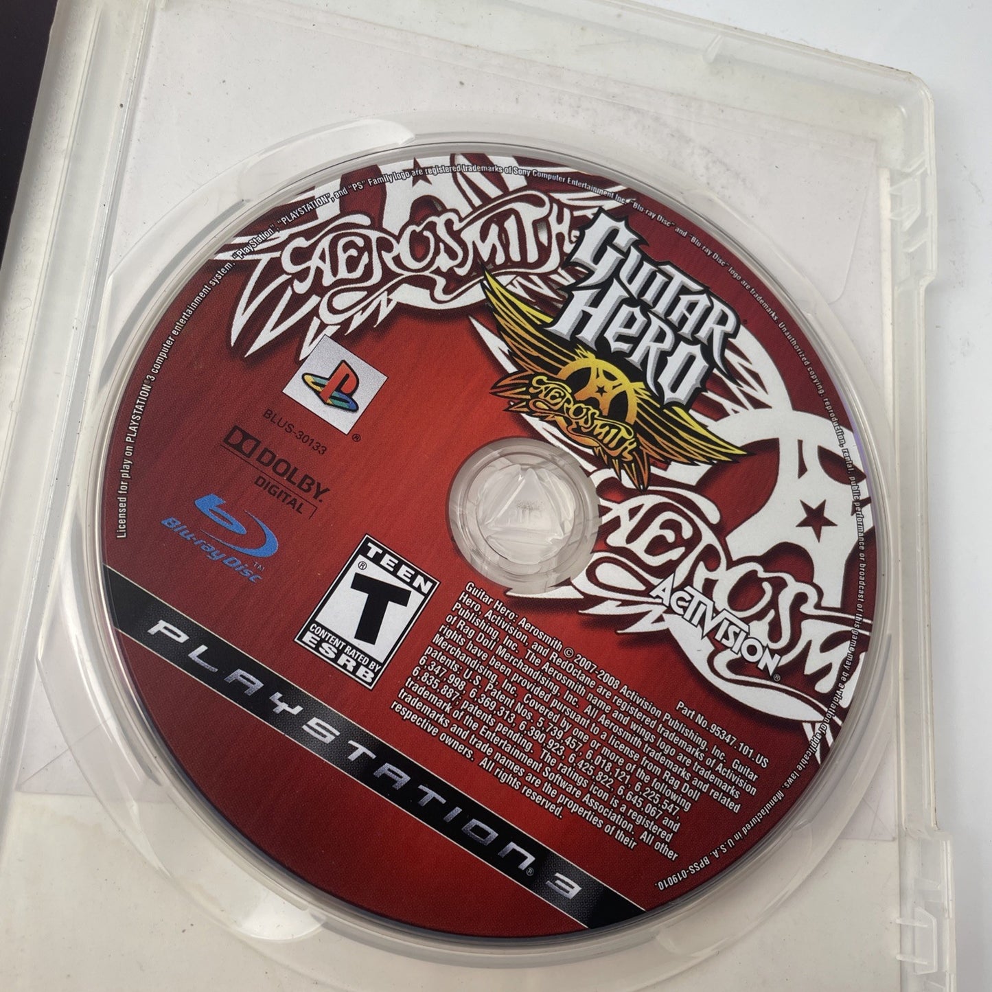 Guitar Hero: Aerosmith: Playstation 3 (PS3) Complete: