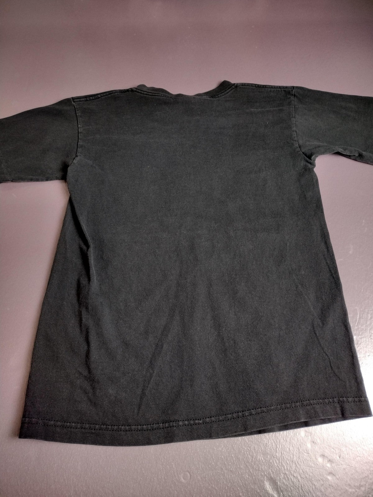 Vintage Disney Tower Of Terror Shirt Youth Small Black Mickey Minnie Graphic 90s