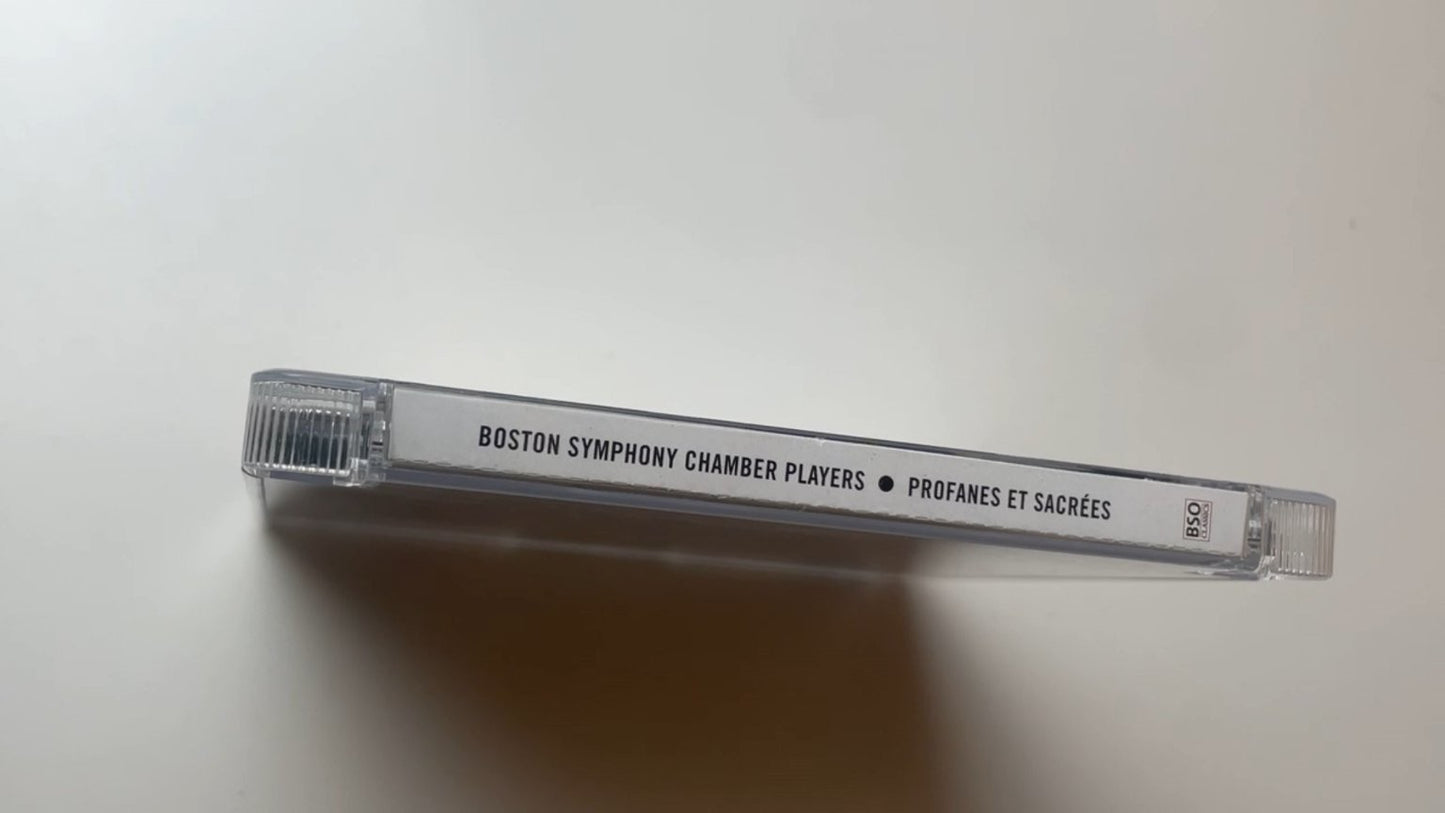 Boston Symphony Chamber Players - Profanes et Sacrées CD 2011 Classical BSO