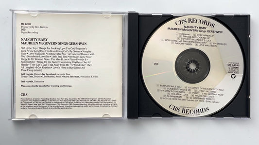 Maureen McGovern - Naughty Baby Sings Gershwin CD 1989 Live Jazz CBS