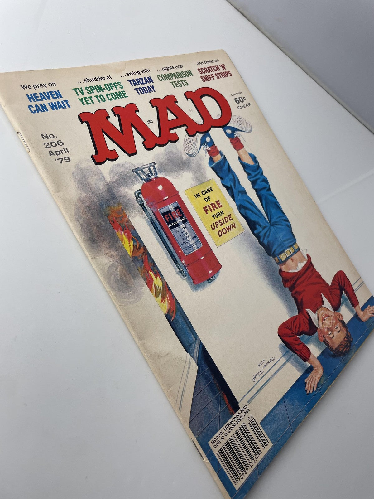 Vintage MAD Magazine April 1979 Issue 206 TV Parody Humor Comic