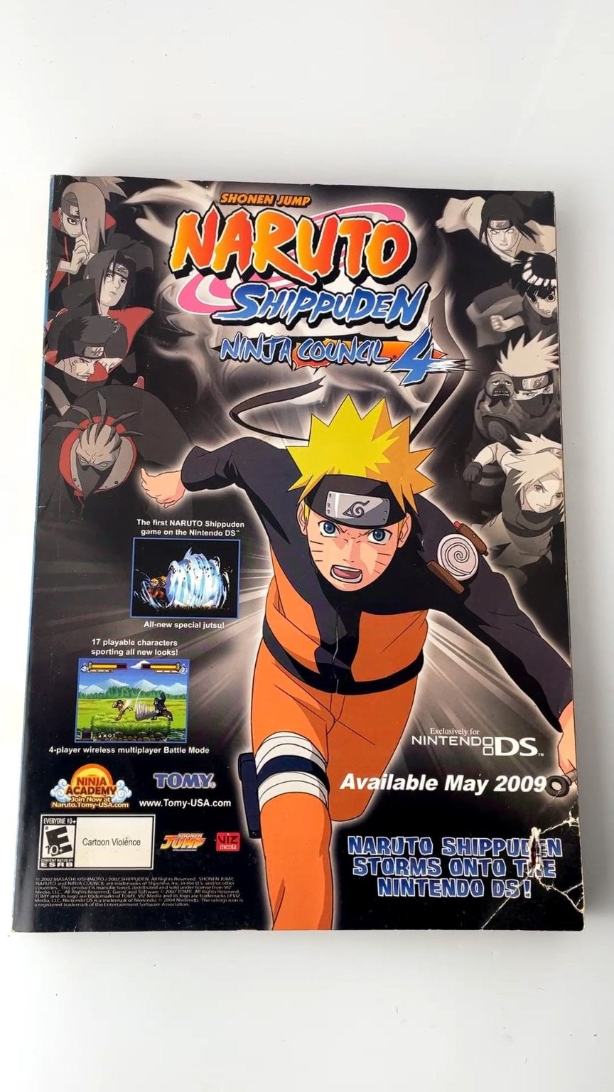 Shonen Jump June 2009 Volume 7 Issue 6 Naruto Manga Illustrated WITH CARD
