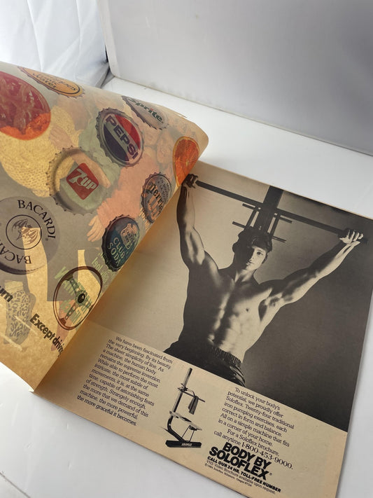 Vintage Rolling Stone Magazine The Go-Go's Cover 80s Summer Concert Calendar