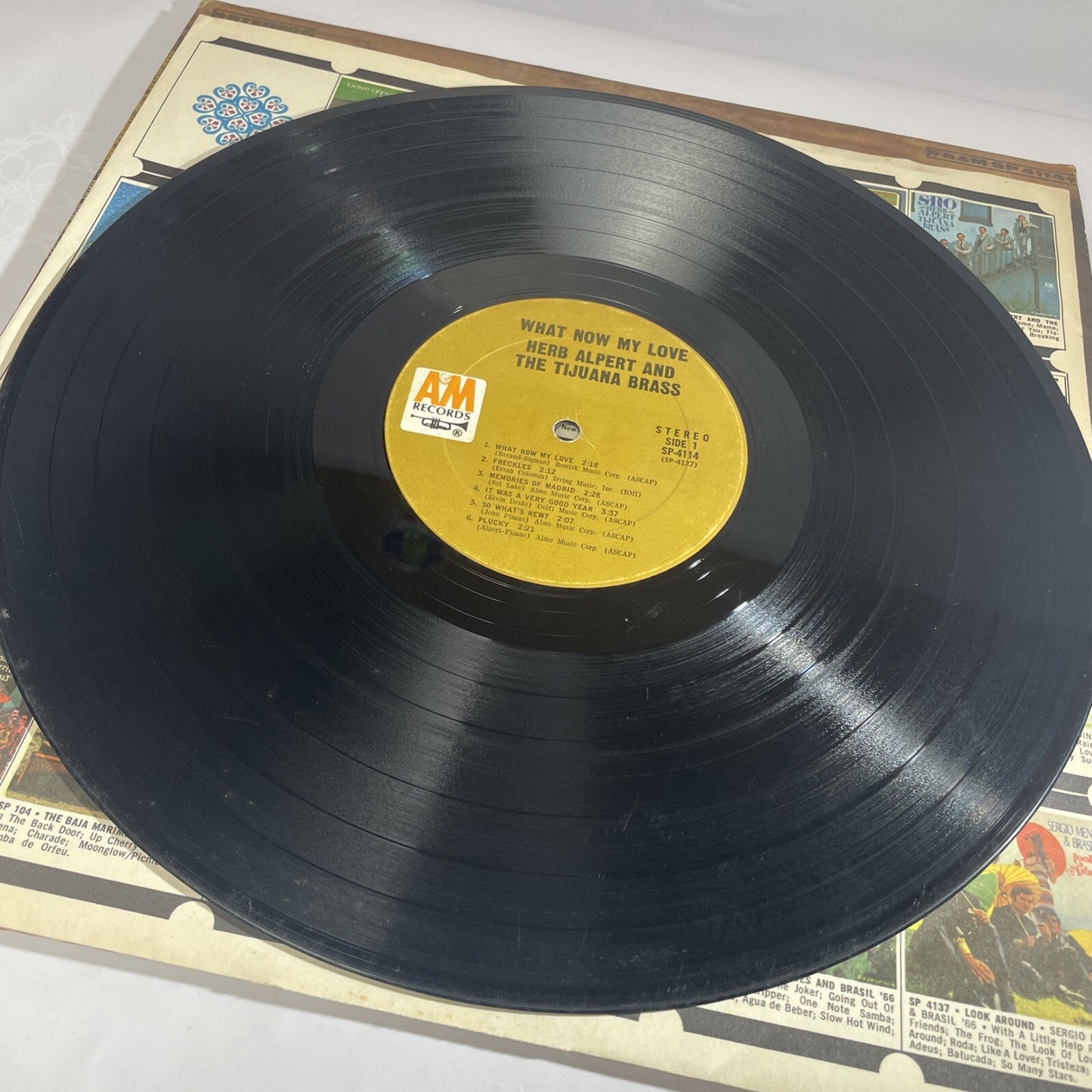 1966 Herb Alpert & The Tijuana Brass Vinyl What Now My Love LP-114 Vinyl Record