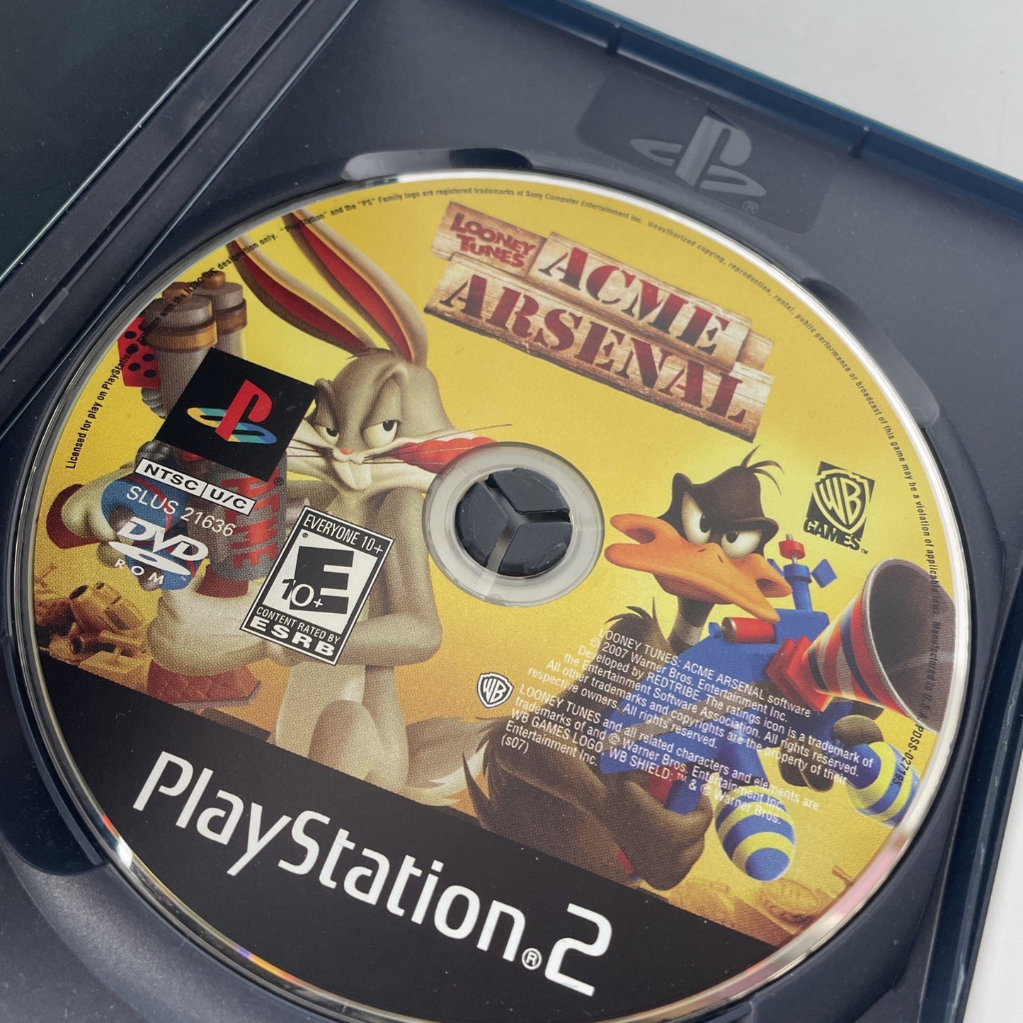 Looney Tunes Acme Arsenal Ps2 No Manual Playstation Game