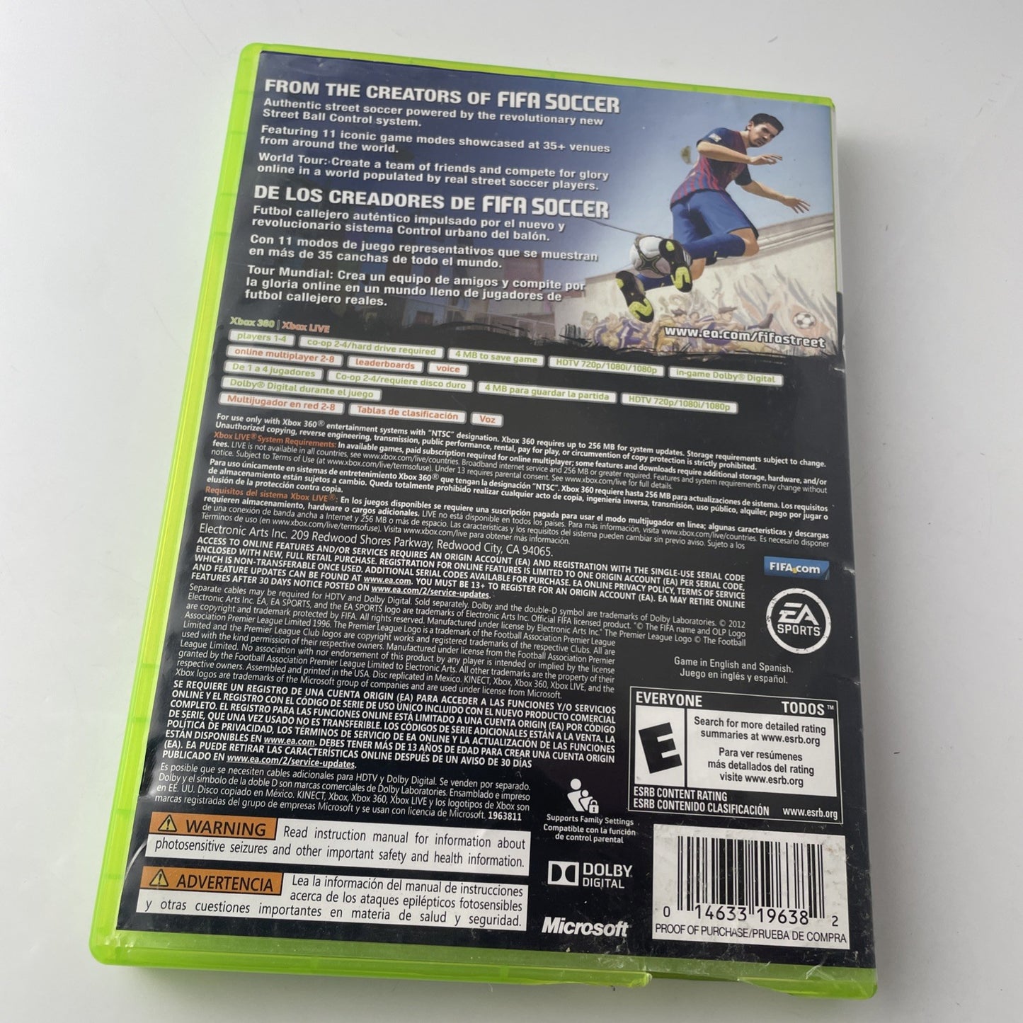 FIFA Street (Microsoft Xbox 360) - TESTED AND WORKING