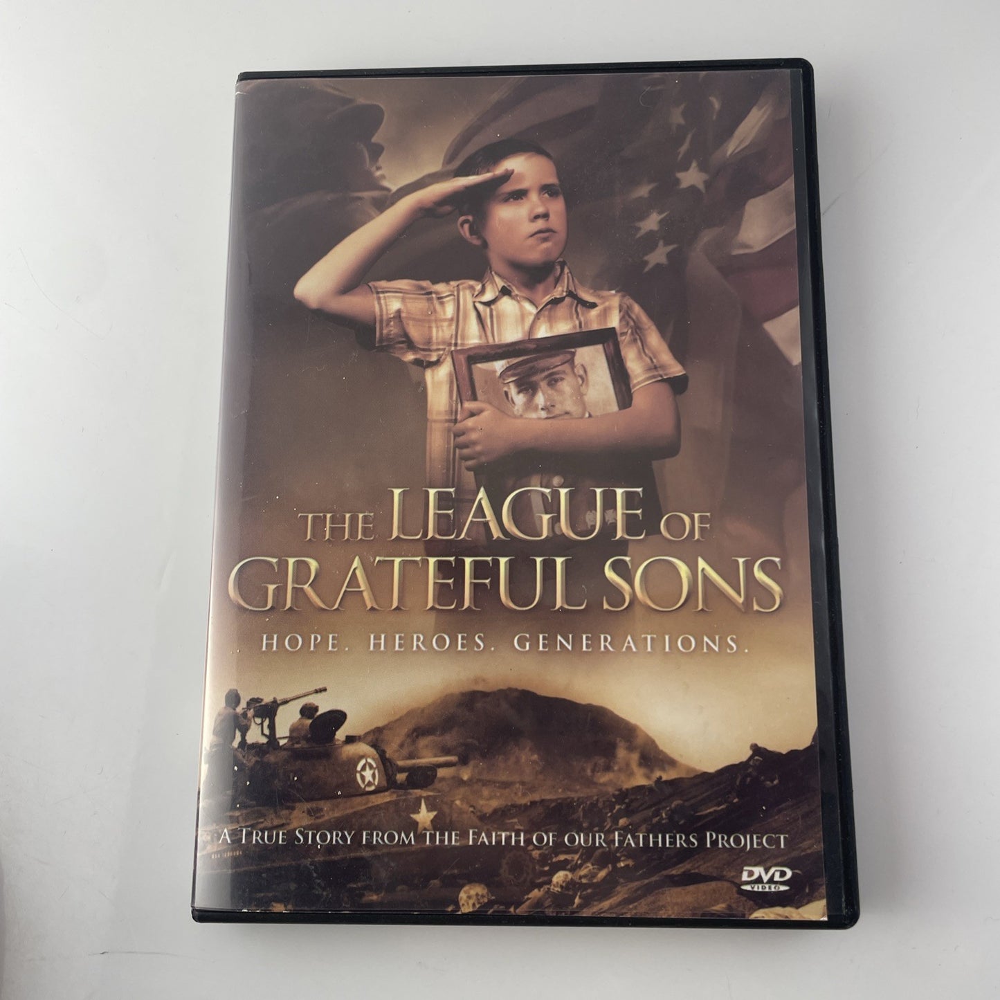 The League of Grateful Sons DVD Historical War Stories Faith Of Our Fathers