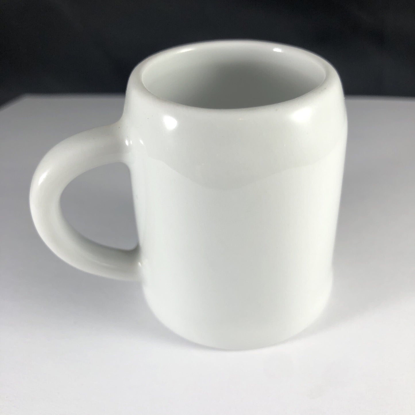 Linderhofz Porcelain Souvenir CERAMIC BEER STEIN GERMANY Shot Glass Konigschlob
