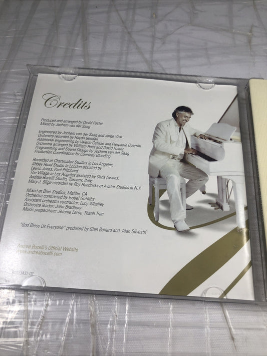 My Christmas - Audio CD By Andrea Bocelli - GOOD Vintage Holidays Piano Music