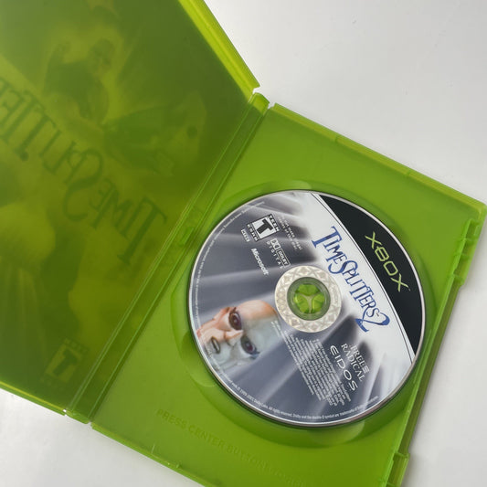 TimeSplitters 2 Microsoft Xbox Original XBOX No Manual Tested Authentic
