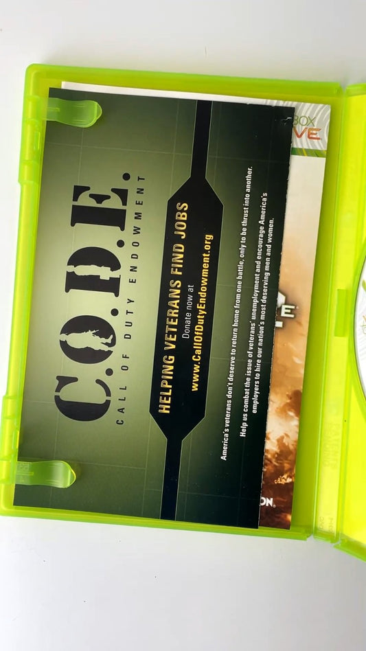 Call of Duty Modern Warfare 2 Xbox 360 Video Game Multiplayer