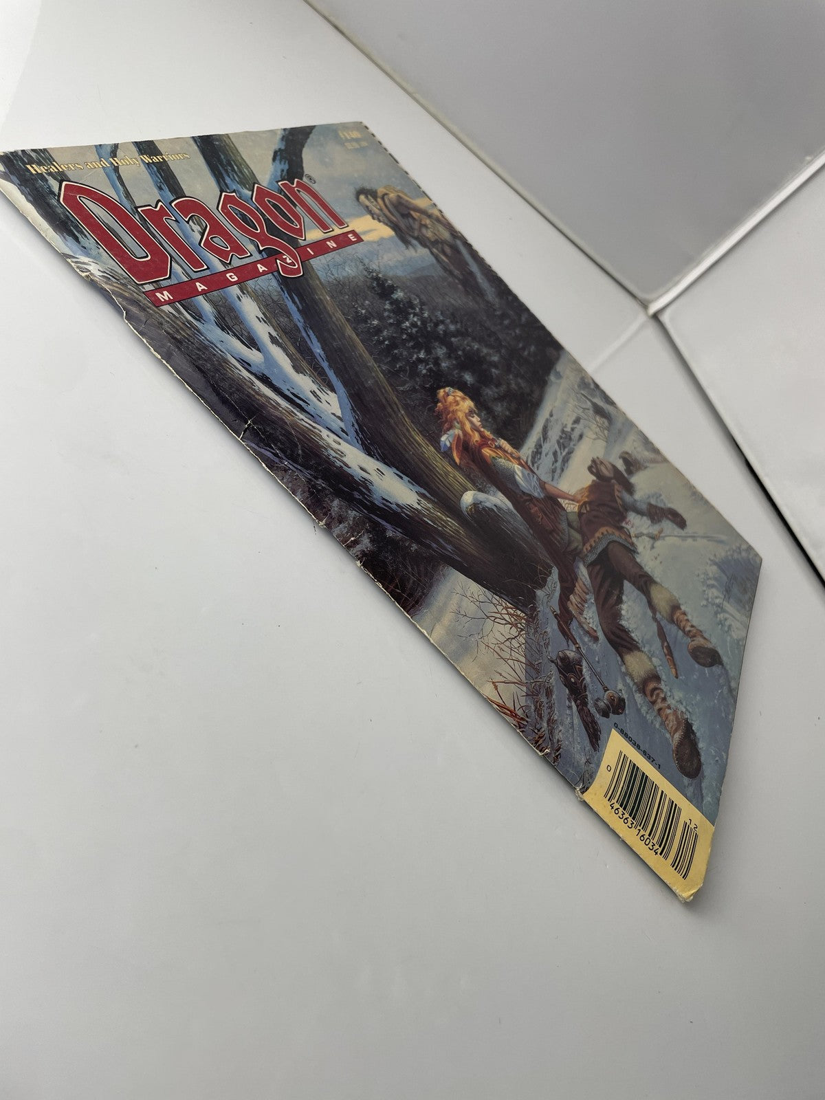 Vintage Dragon Magazine #140 Dec 1988 TSR D&D Elmore Cover Forgotten Realms