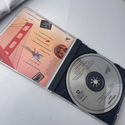 Hiroshima East CD 1989 Epic EK45022 Pop Jazz Fusion Album