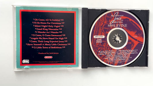 Sam Levine - Brentwood Jazz Christmas CD 1991 Jazz Brentwood Music