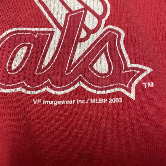 Vintage St Louis Cardinals Shirt Mens Large Red MLB Baseball VF Imagewear 2000s