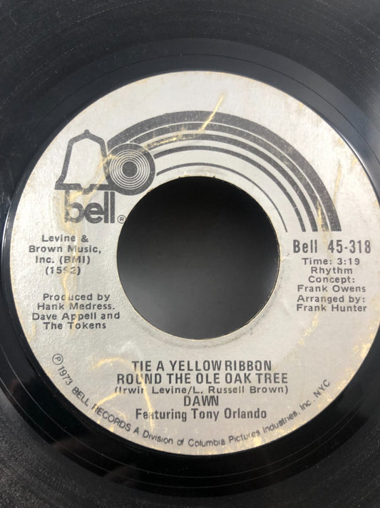 45 rpm vinyl, Dawn, I can’t believe how much I love you G see pics