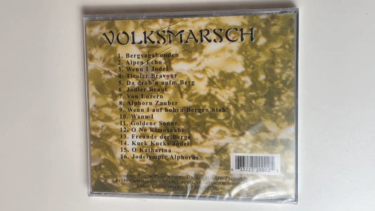 Volksmarsch mit Kerry & Emilie CD Traditional Alpine Folk Yodeling 1990s NEW