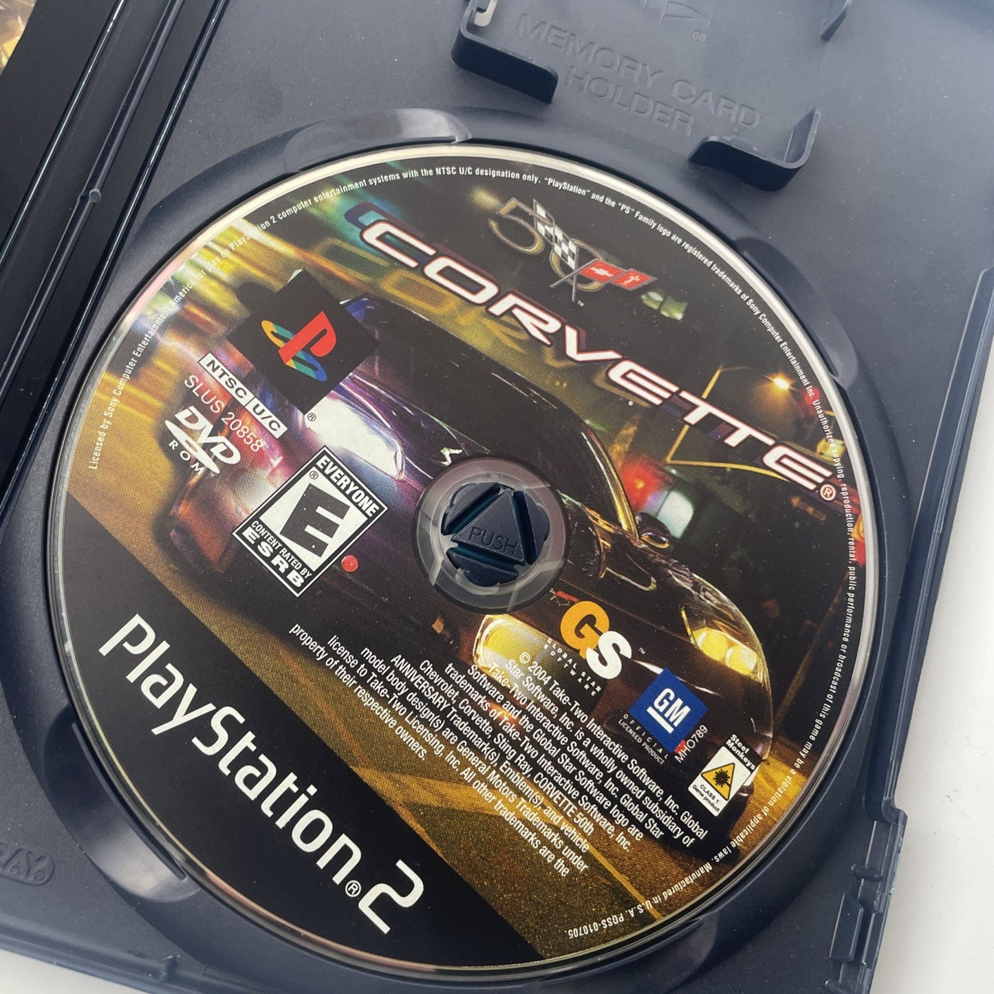 Corvette (Sony PlayStation 2, 2004) CIB Racing Game Very Good Condition
