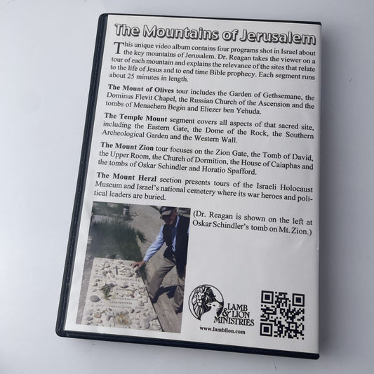 The Mountains Of Jerusalem DVD David R. Reagan Israel Bible End Times