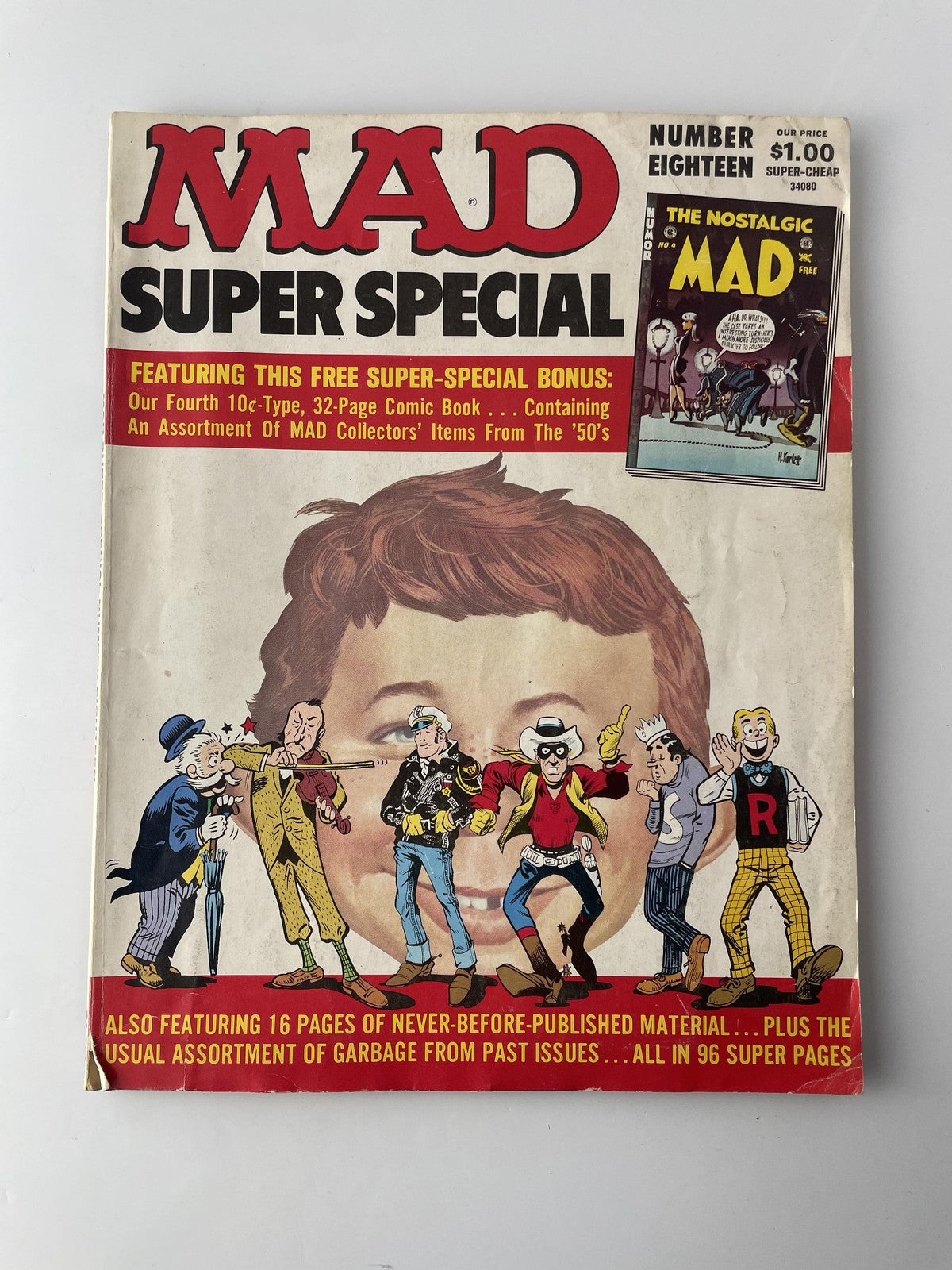 Vintage MAD Super Special No 18 Comic 1975 Alfred E Neuman Humor Magazine
