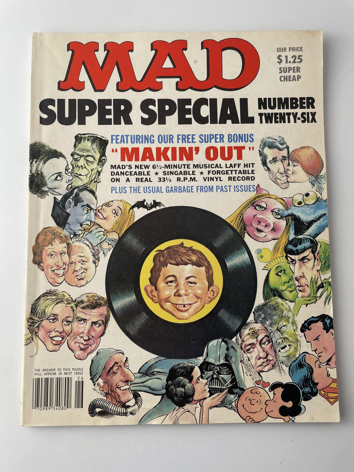 Vintage MAD Super Special Number 26 Magazine 1978 Alfred E Neuman Humor Comic