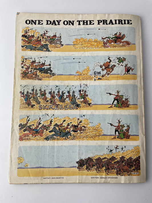 Vintage MAD Special Number Ten Don Martin Nonsense Stickers Comic Magazine 1974