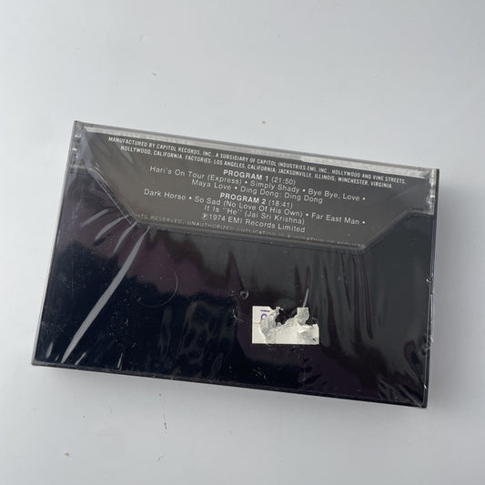 George Harrison Dark Horse Cassette 1980 Capitol Reissue