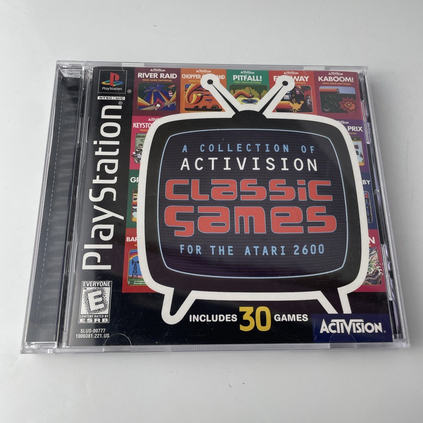 Activision Classic Games Atari PlayStation one PS1 Complete Test Working CIB
